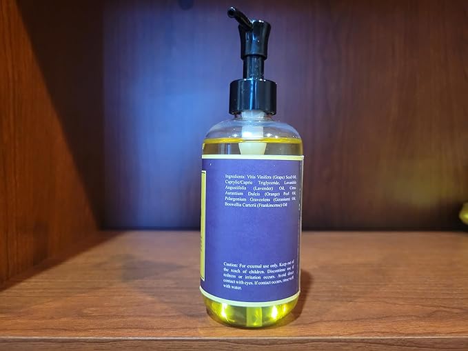 Lavender Massage Oil 8 Fl Oz