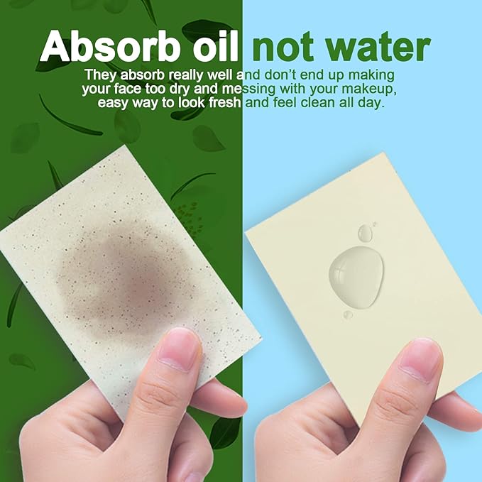 Teenitor Oil Absorbing Sheets for Face, 1000 Sheets Oil Sheets