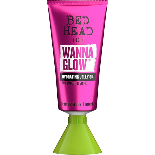TIGI Bed Head by TIGI Wanna Glow Hydrating Jelly Oil for Shiny Smooth Hair 3.38 fl oz