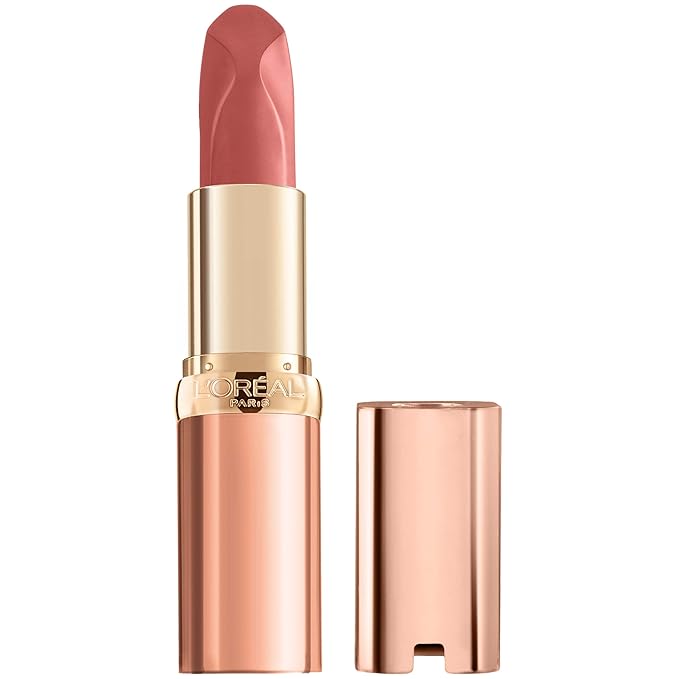L'Oreal Paris Colour Riche Les Nus Lipstick, Nu Impertinent, 0.13 Oz.