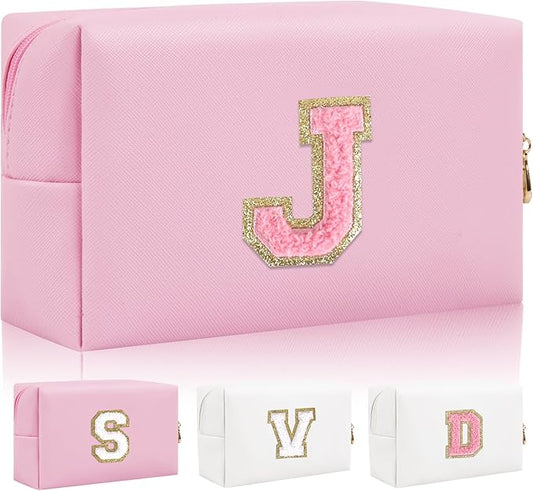 Personalized initial letter patch makeup