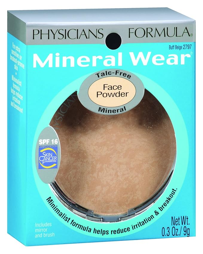 Physicians Formula Mineral Wear Talc-Free Mineral Face Powder Clinicially Tested