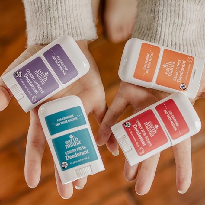 Earth Mama Mini Deodorant Travel Set Baking