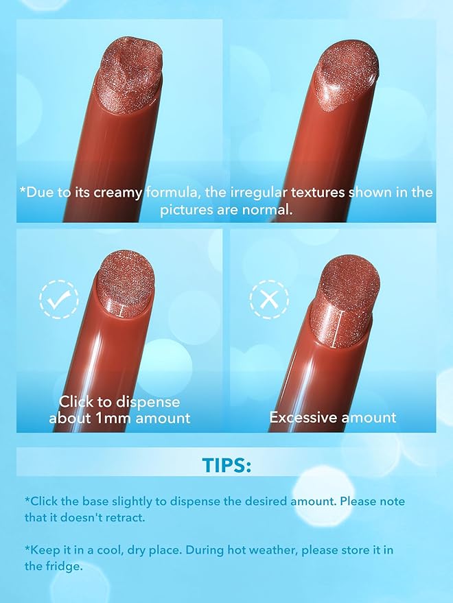 SHEGLAM Pout-Perfect Moisturizing Solid Lip Gloss Shimmer Lip Plumper - Sugar Crystal