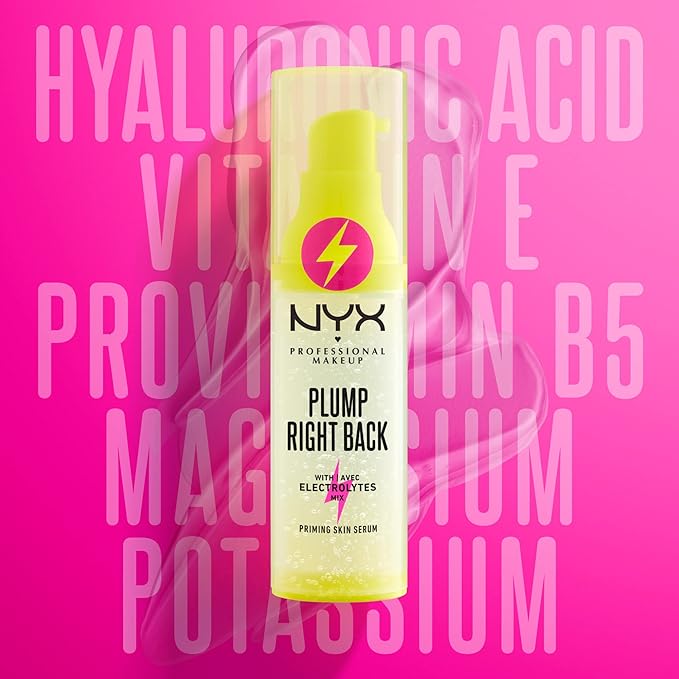 NYX PROFESSIONAL MAKEUP Plump Right Back Plumping Serum Hyaluronic Acid