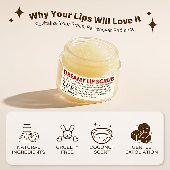 Nourishing Lip Scrub - Infused