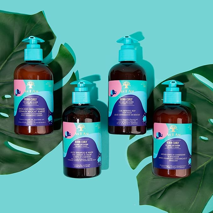 As I Am Born Curly Avocado Shea Cowash 8oz