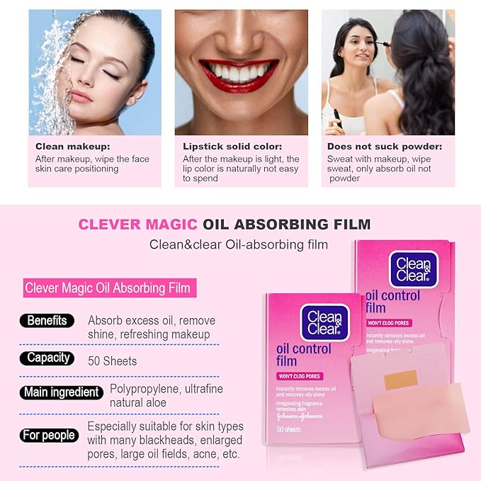 Oil Control Film Replacment for Clean & Clear Oily Skin