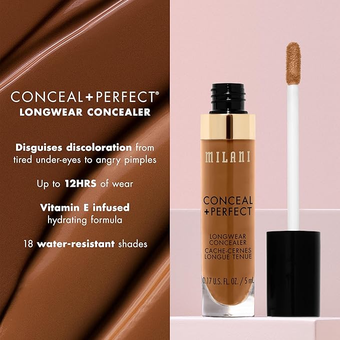 Milani Conceal + Perfect Longwear Concealer - Ivory Long-Lasting Wear
