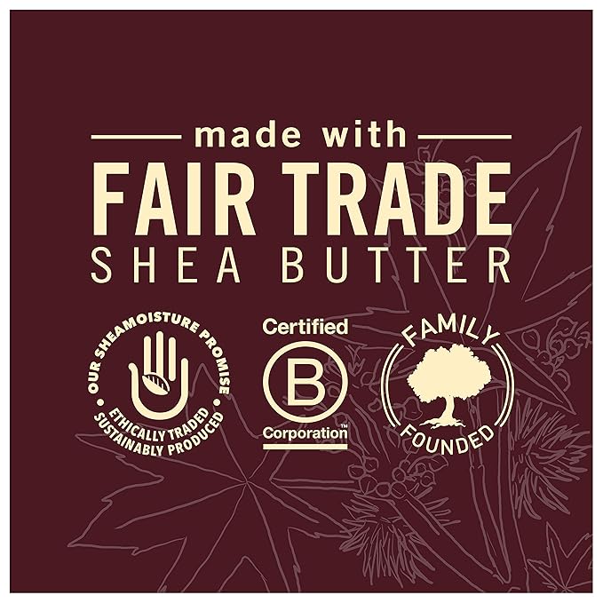 SheaMoisture Styling Lotion for Damaged Natural Hair Jamaican Black Castor Oil Silicone Free Hair Treatment 8 oz