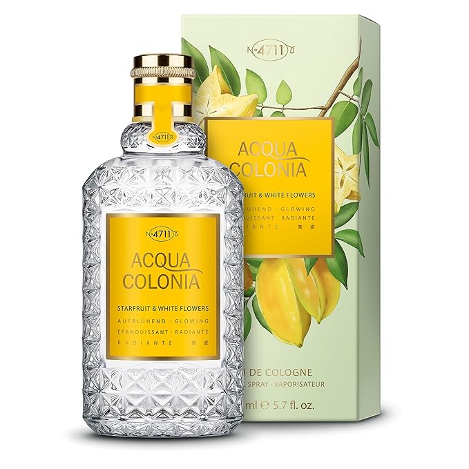 Muelhens 4711 Acqua Colonia Starfruit and White Flowers for Unisex - 5.7 oz EDC Spray
