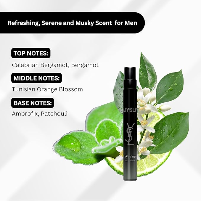 YVES SAINT LAURENT MYSLF Eau de Parfum Travel Spray 0.33 oz / 10 ml eau de parfum spray