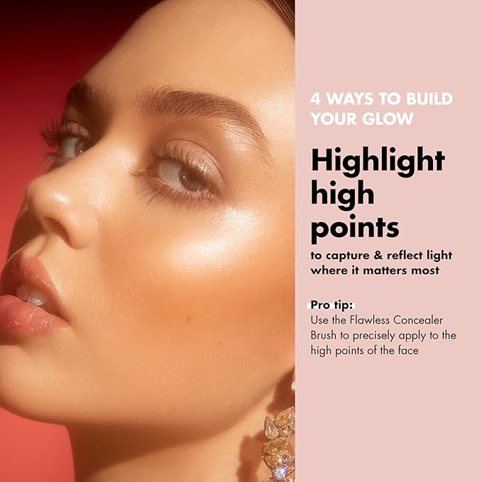 e.l.f. Halo Glow Liquid Filter, Complexion Booster For 4 Medium