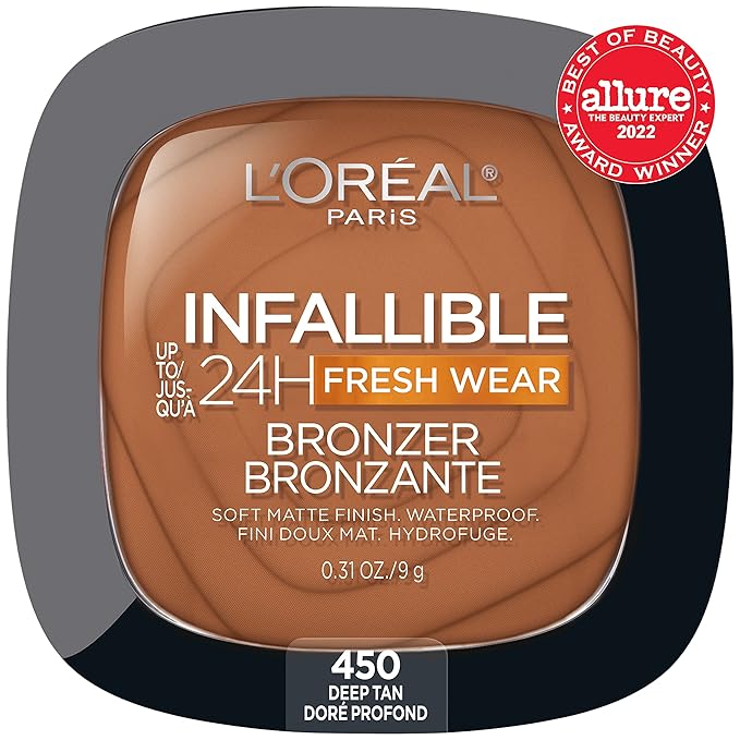 L'Oreal Paris Infallible Up to 24H Fresh Wear Deep Tan, 0.31 oz