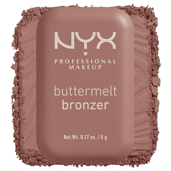 NYX PROFESSIONAL MAKEUP Matte Buttermelt Bronzer, Longwear Face Butta'd Up