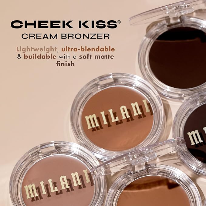 Milani Cheek Kiss Cream Bronzer- 140 Mocha Moment