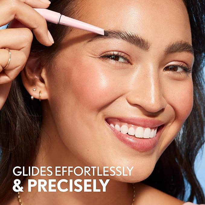 Covergirl Clean Fresh Brow Filler Pomade, 300 Auburn, Eyebrow Pencil, Ultra-Precise Tip, Creamy Formula, Highly Pigmented, Soft Matte Finish, Vegan Formula, 0.007oz