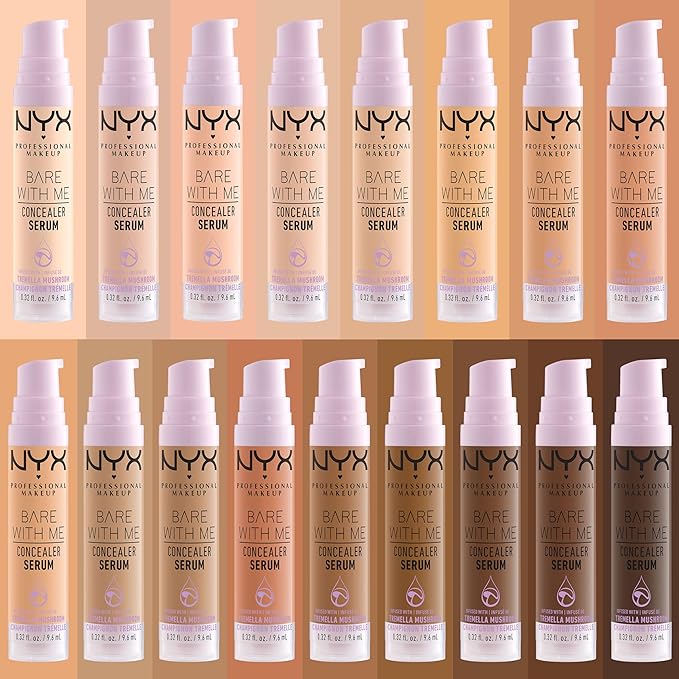 NYX PROFESSIONAL MAKEUP Bare With Me Concealer Serum, - Caramel
