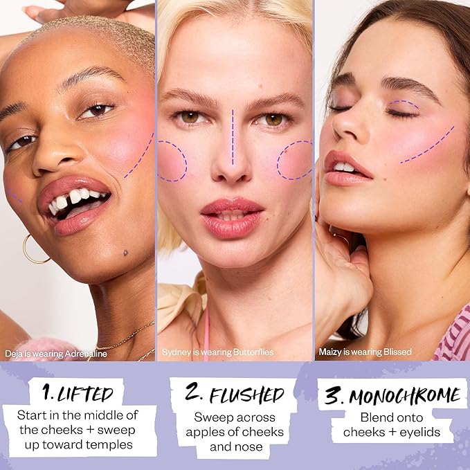 Kosas Blush is Life –Talc-Free Dimensional Blush Baked with Squalane & Hyaluronic Acid – Long Wear - Swoon