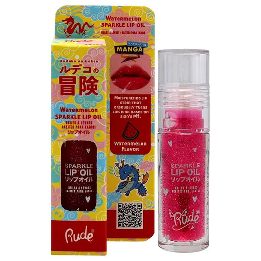 RUDE Manga Sparkle Lip Oil