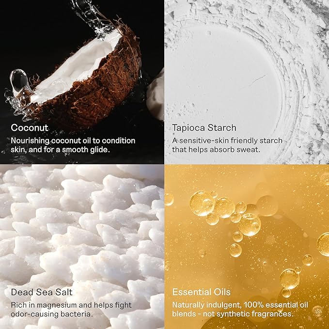 Each & Every Aluminum Free Deodorant for Men & Women, Cedar & Vanilla - All Natural Deodorant for Sensitive Skin, EWG Verified - Clean, Baking Soda Free, Plant-Based Fragrance - 2.5oz, 2 Pack