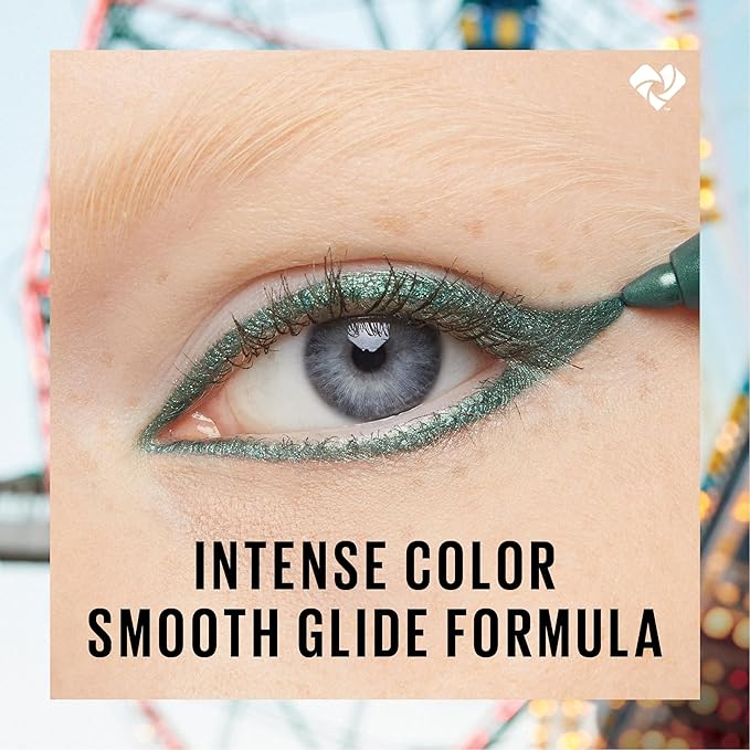 Maybelline TattooStudio Long-Lasting Sharpenable Eyeliner Pencil, Glide on Smooth Gel Pigments with 36 Hour Wear, Waterproof, Deep Onyx, 1 Count