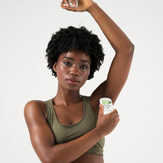 Schmidt's Aluminum-Free Vegan Deodorant Bergamot & Lime 4 Count for Women and Men, with 24 Hour Odor Protection, Natural Ingredients, Cruelty-Free, 2.65 oz