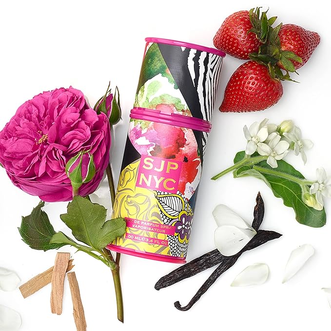 SJP NYC By SJP EDP Spray For Women - Adventurous, Enticing Fragrance - Cocktail Of Floral, Fruity, And Musky Notes - A Blend Of City-Inspired Scents - 3.4 Oz