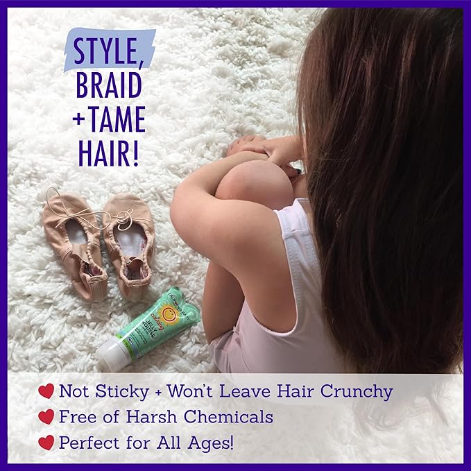 California Baby Calming Hair Gel for Kids | 100% Plant-Based Baby Hair Gel | Medium-Hold | Lavender Scent | Hypoallergenic| 82 g / 2.9 oz.