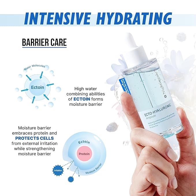 Nightingale Ecto-hyaluronic Ampoule with Hyaluronic Acid, Vegan