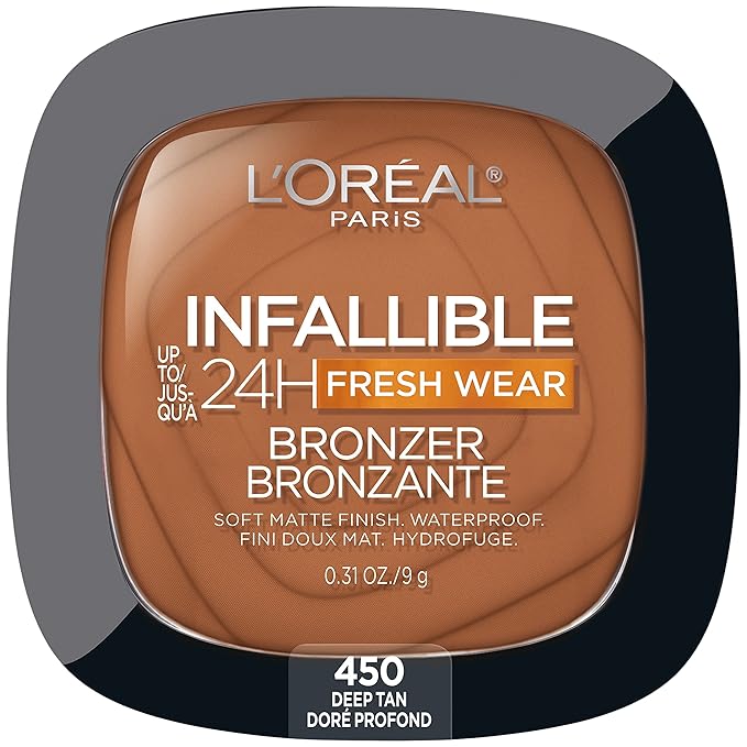 L'Oreal Paris Infallible Up to 24H Fresh Wear Deep Tan, 0.31 oz