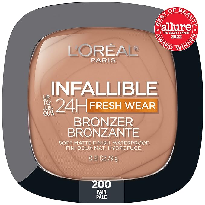 L'Oreal Paris Infallible Up to 24H Fresh Wear sweatproof, Fair, 0.31 oz
