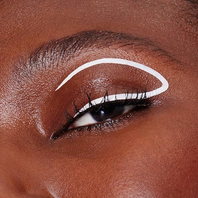 e.l.f. H2O Proof Inkwell Eyeliner Pen, High-pigment, Waterproof Liquid Eyeliner, Delivers A Matte Finish, Vegan & Cruelty-free, White Out