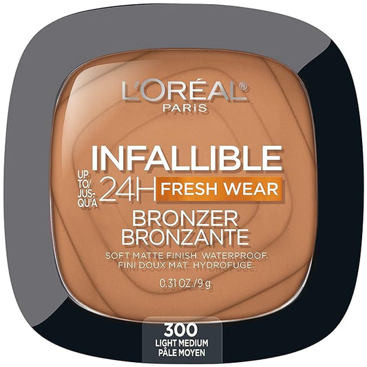 L'Oreal Paris Infallible Up to 24H Fresh Wear Light Medium, 0.31 oz