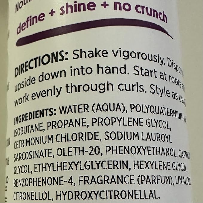 Not Your Mothers Curl Talk To Go Mini Styling SET. Defining Cream And Curl Activating Mousse.