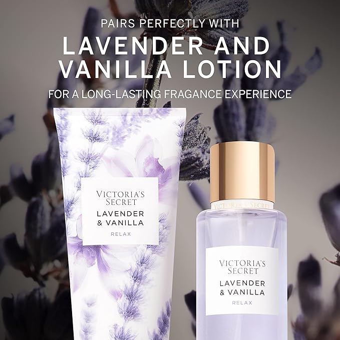 Victoria's Secret Lavender Vanilla Fragrance Body Lotion (8 oz)