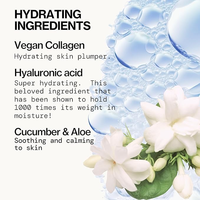 Pacifica Vegan Collagen Undereye & Smile Line Patches – Hydrating Hydro-Treatment Mask for Fine Lines & Wrinkles, Plumping Under Eye & Laugh Line Gel Pads, Unscented, 100% Vegan (2 Patches)