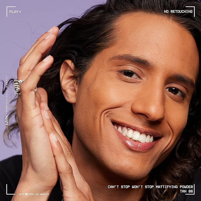 NYX PROFESSIONAL MAKEUP Can't Stop Won't Stop Mattifying Pressed Powder - Tan