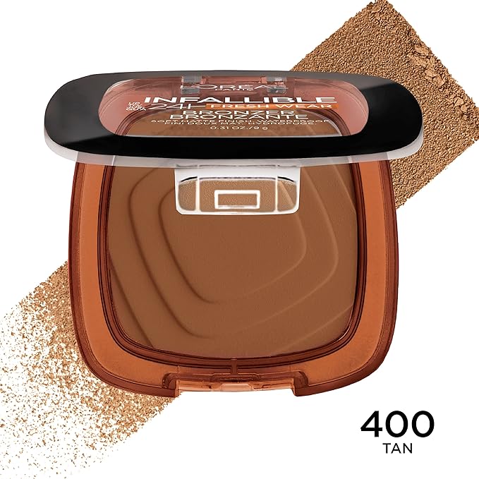 L'Oreal Paris Infallible Up to 24H Fresh Wear sweatproof, Tan, 0.31 oz