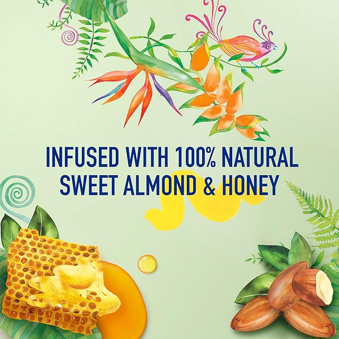 Suave Kids Natural Sweet Almond Honey Curl Defining Cream, No Parabens, No Dyes, 12 Fl Oz(Pack of 4)