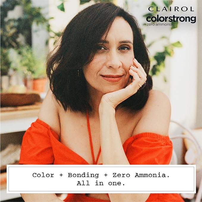 Clairol ColorStrong Permanent Zero Ammonia Hair Dye, 5.0 Medium Brown - Toscana Hair Color, Pack of 1