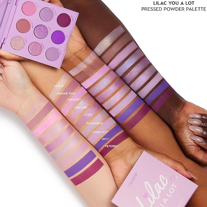 Colourpop Lilac You A Lot Shadow Palette - Formula () 0.3 oz