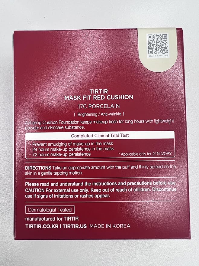 TIRTIR Mask Fit Red Cushion Foundation | Japan's of 1))