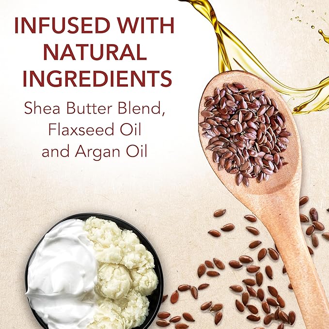 Creme of Nature, Curl Elongater, Butter Blend, Argan Oil, Flaxseed Oil, Curl Jelly for Defining Hydration, 8.45 Oz