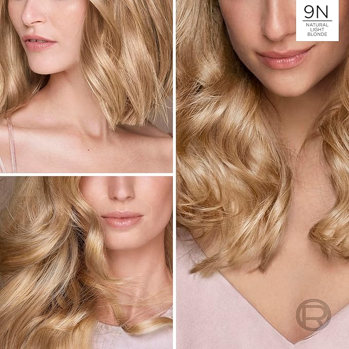 L’Oreal Paris Excellence Universal Nudes Permanent Hair Color, Ammonia Free Hair Dye for Gray Hair Coverage, 9N Natural Light Blonde, 1 Hair Dye Kit